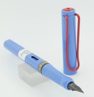 Lamy Safari 2006 Special Edition Fountain Pen - French Blue   Red - New In Box