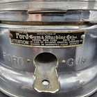 Vintage Ford 1c Penny Gum Gumball Machine Akron Ny Chrome Ss