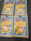 Lot Of 4 Leap Frog Leap Pad Phonics Book   Cartridge Lesson 5 6 7 8  New Prek-2