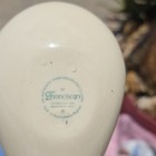 Franciscan Classic Ceramic Spoon Rest Floral White Pink Green Traditional