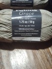 Patons Grace Yarn  Lot Of 6 Skeins  Fiesta Clay Navy