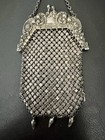 Antique Blackinton Co  Sterling Silver Mesh Coin Purse Art Nouveau Pre-1910