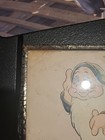 1930s Rare Walt Disney Snow White Sleepy Framed Beautiful 