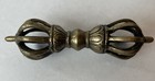 Antique Brass Tibetan Buddhist Prayer Meditation Luck Tool