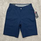 Under Armour Men s Size 30 Match Play Vented Blue Golf Shorts New