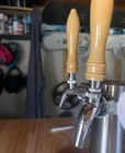 Beer Tap Handle Knob Wooden Keg Topper Bar Pub Home Brewing  1 Knob  New 6 Inch