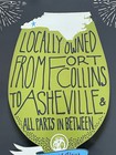 Rare    3-d    New Belgium Brewing    support Your Local Owners   metal Sign - Signed 