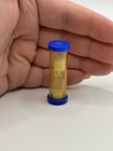 Vintage Tiny Shadowbox Miniature Sand Timer Unknown Time Trinket Figurine    