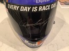 Denny Hamlin Autographed 2015 Fed Ex Express Full Size Helmet   Autographed Card