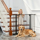 Baby Safety Gate For Stairs  29-44  Pet Dog Gate Indoor For Doorways No Drilling
