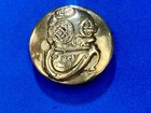 Deep Scuba Sea Divers Helmet Engraved Solid Brass Round Belt Buckle