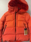 The North Face Women s Cold Spell Cropped Down Jacket  Size Medium-fiery  orange