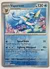 Pokemon Tcg - Prismatic Evolutions Complete 9 Card Reverse Holo Set Eeveelution