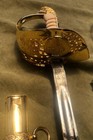 King Charles Iii Raaf 1920 Air Force Officer Sword Raf Gold Plated With Scabbard