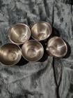 5 Sauce Condiment Bowls Stainless Steel Restaurant Quality Commercial Grade