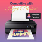 Mecolour Inkjet Iron On Heat Transfer Paper 20 Sheets For Dark Fabric 8 5x11   a4 