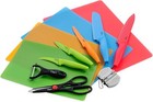 Elite Chef 17-piece Stainless Steel Knife   Cutting Mat Set -  free Shipping 