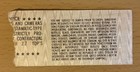1980 Zz Top   Triumph Expect No Quarter Tour Orlando Concert Ticket Stub Tush
