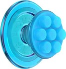 Popsockets Magsafe Round Popgrip Cell Phone Grip   Stand With Adapter Ring Blue
