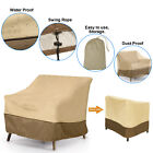 Patio Chair Cover Casual Seating Waterproof Outdoor Garden Lawn Furniture Covers