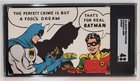 1966 Dexter Press Postcard Batman   Robin  3 Sgc 4 Batgram Low Pop Rare 