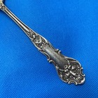 1847 Rogers Bros Silver Plate  charter Oak  Serving Spoon 8 25    Triple Plate Vtg