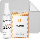 Lens Cleaner Spray Kit With Microfiber Cloth 60ml Glasses Camera Lens