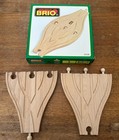 33338 Brio Wooden Train 3 Way Parallel Switch Tracks  Thomas