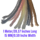 39 37 Inches Long Fluffy Pipe Cleaners Craft chenille Stems 12 Pcs In 6 Colors