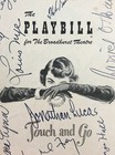 Rare Original Vtg 1949 Touch   Go Broadhurst Theatre Playbill Cast Signed