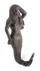 Tropical Towel Bath Nautical Rustic Mermaid Wall Hook Beach House Home Decor