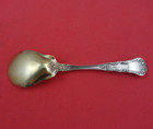 Baronial Old By Gorham Sterling Silver Ice Cream Spoon Gold Washed Original 5 