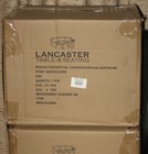 Lancaster Table   Seating Child Dual Chair Booster With Strap Black Nib