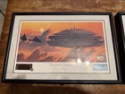 Star Wars Cloud City Of Bespin And Jabba The Hutt Ralph Mcquarrie Signed 70mm