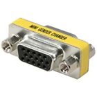 2 Pack - Vga Female To Female Gender Changer Adapter Coupler Db15 Svga 15-pin