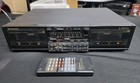 Pioneer Ct-1380wr Dual Cassette Deck Auto Reverse Dolby Original Remote Tested 