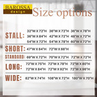 Barossa Design Plastic Shower Liner Clear - Premium Peva Shower Curtain Liner Wi