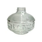 Vintage Aladdin Colonial Squares Oil Kerosene Lamp Light Base Nos