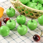 Mini Artificial Apples  40 Pcs Lifelike Simulation Small Apples Fake Fruits F   