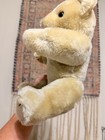 Vintage Articulated Jointed Firm Teddy Bear Tan blond Stuffed Bear