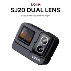 Sjcam Sj20 Dual Lens Action Camera Night Vision Sport Camera 4k Waterproof Cam