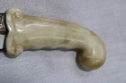 Indo Persian Mughal Style Handmade Dagger Damascus Forged Steel  Bone Handle