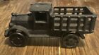 Set Of 2 Cast Iron Ford Model T Style Trucks Vintage Antique Toy Original