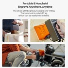 Refurbished Laserpecker Lp2 5w Portable Laser Engraver Machine For Wood Leather