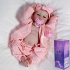 Realistic Reborn Baby Dolls Full Body Vinyl Silicone Lifelike Newborn Girl Doll