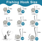 150pcs Circle Hooks  Strong High Carbon Steel Fresh And Saltwater Fishing Hooks 