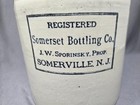 Somerset Bottling Company Advertising Jug - Somerville Nj