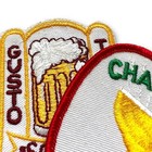Vintage Beer Patch Set 1960s70s Schlitz Gusto Team   Champagne Used