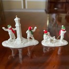 Lenox China 2017 Mistletoe Park Village Treasures Snow Day Sculpture Mib