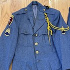 Vintage Morgan Park Military Academy Cadet Uniform Jacket Pants Named Chicago